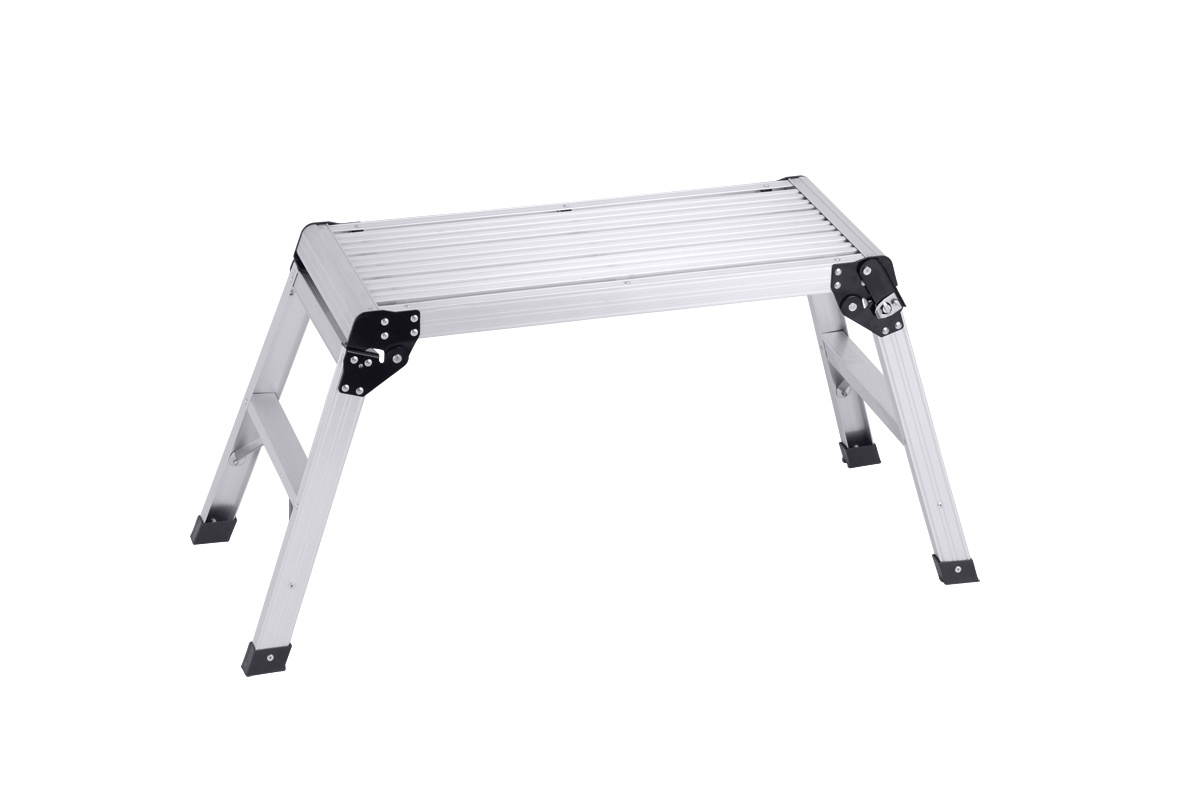 En131 Approved Aluminum Folding Working Platform Ladder