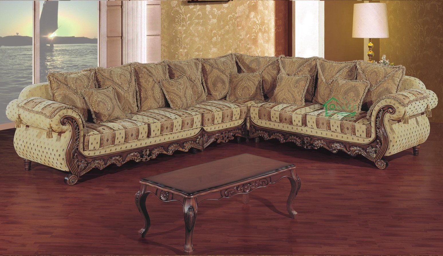 Fabric Sofa/ Hotel Sofa/ Classic Corner Sofa (YF-D138)