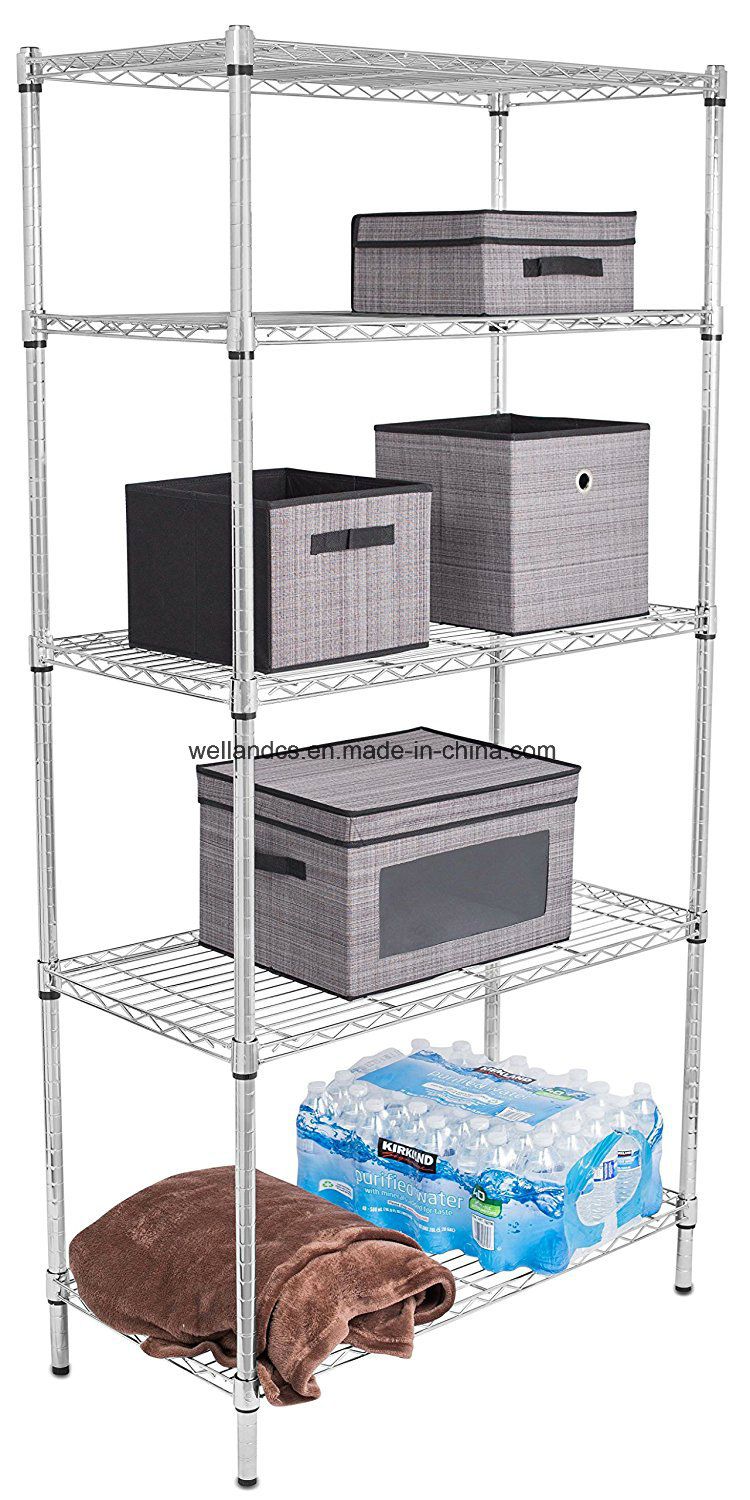 DIY Chrome Metal Book Display Rack for Home/Office (LD9035180A5C)