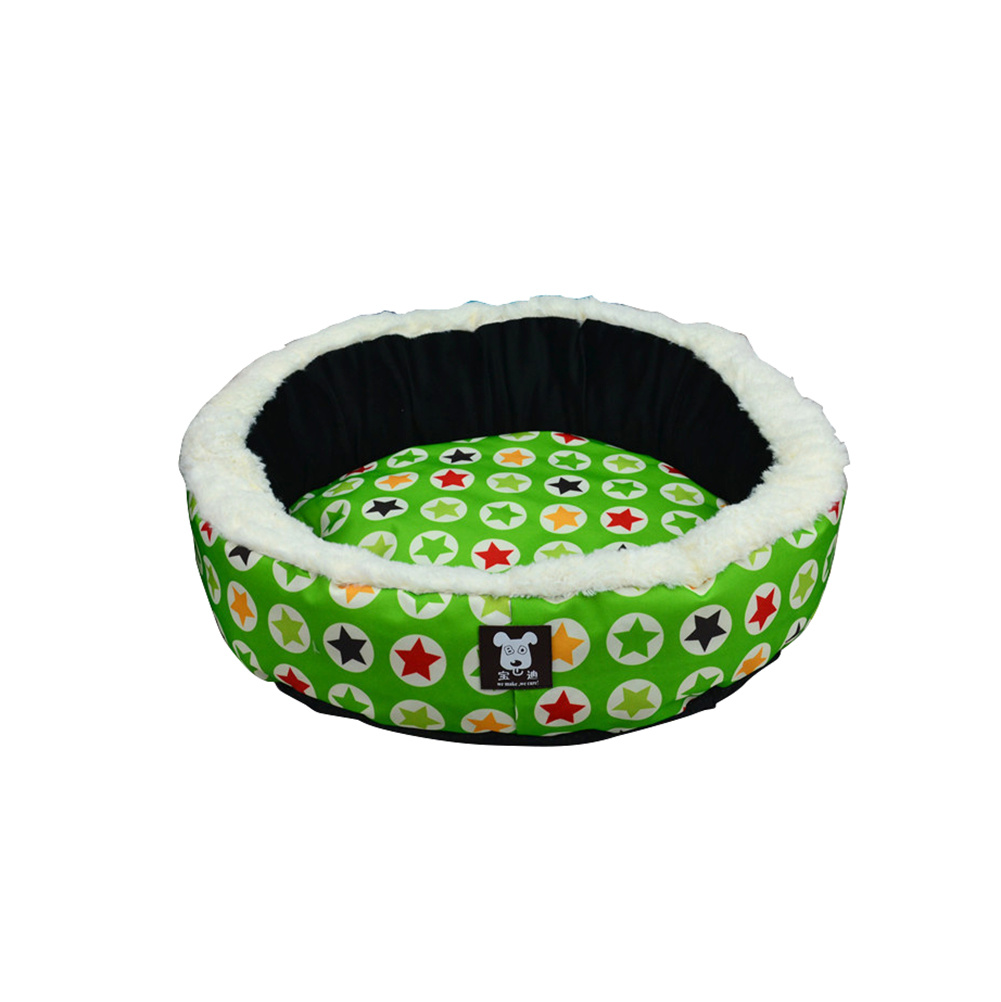 Winter Round Luxury Pet Beds with Super Soft Plush Fabric