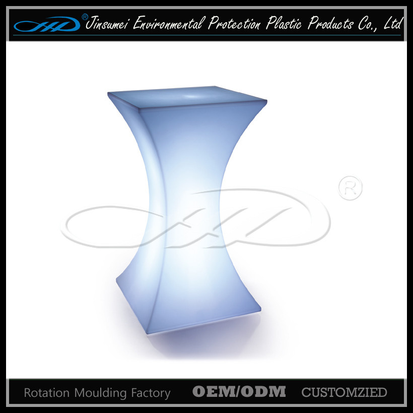 Rechargeable Outdoor LED Bar Table with Color Changing