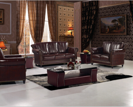 Living Room Sofa Furniture Modern Leather Sofa
