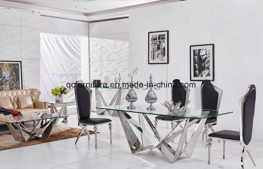2017 Unique Stainless Steel Dining Table for Sale