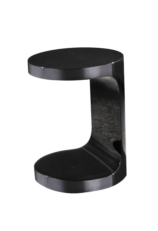 Black High End Corner Table Livingroom Furniture (CJ-M045)