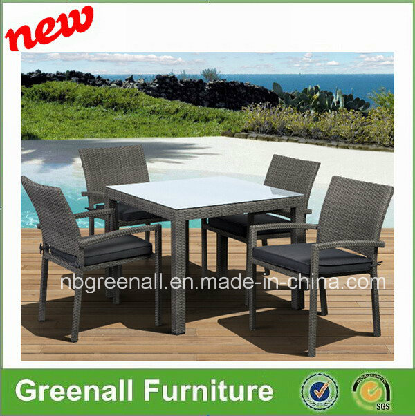 Rattan Tables and Chairs in Restaurant