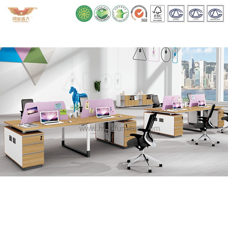 Modern Office Furniture Modular Wooden Workstation (H90-0216)