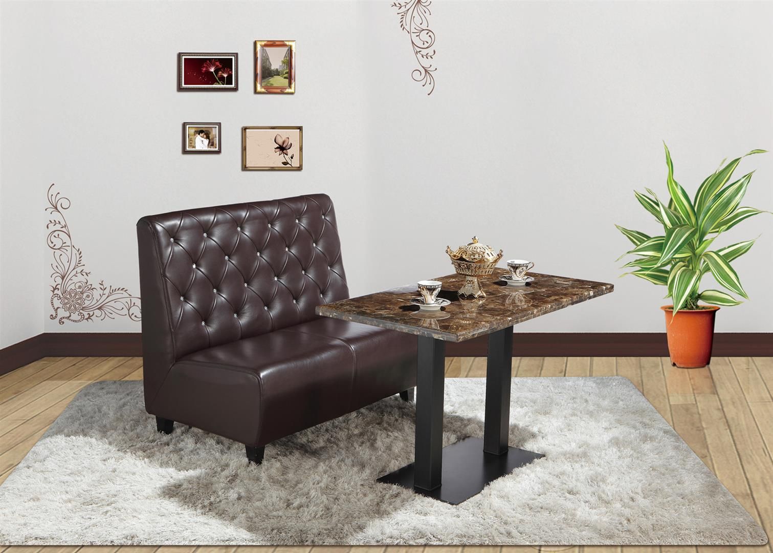 Upscale Customized Hard Wearing Live Venues Sports Bar Furniture