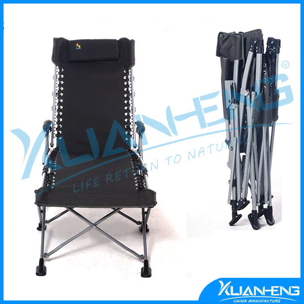 Outdoor Oxford Fabric Foldable Deck Chair