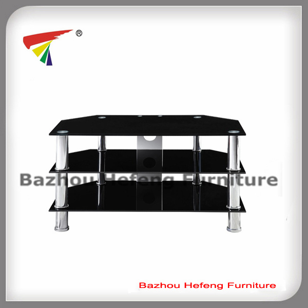 Hot Sale Metal Glass TV Stand TV Cabinet (TV104)