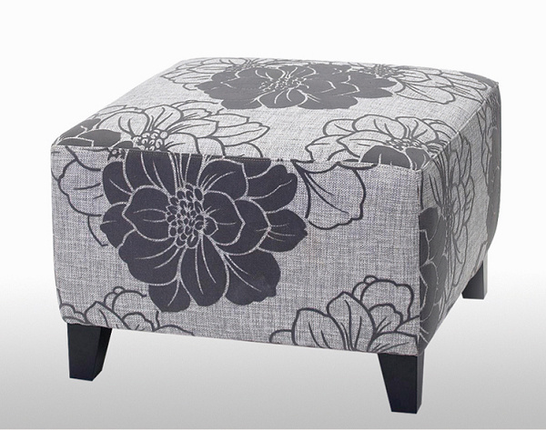 Traditional Classic Design Solid Wood Stool Ottoman