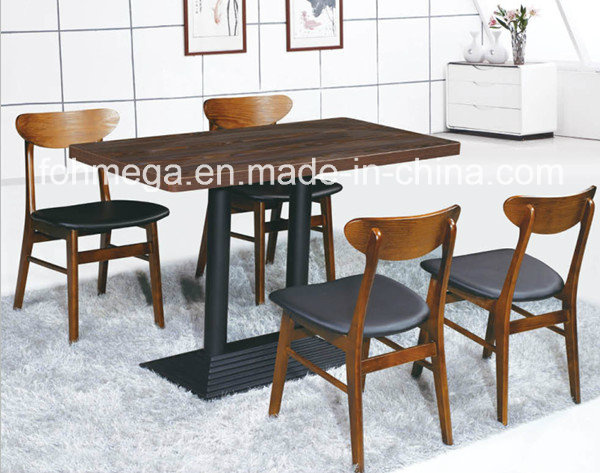 Luxury 4 Person Wooden Tables and Chairs for Restaurant (FOH-BCA16)