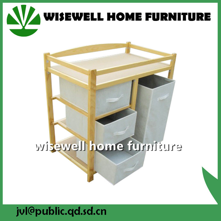 Wooden Infant Changing Table