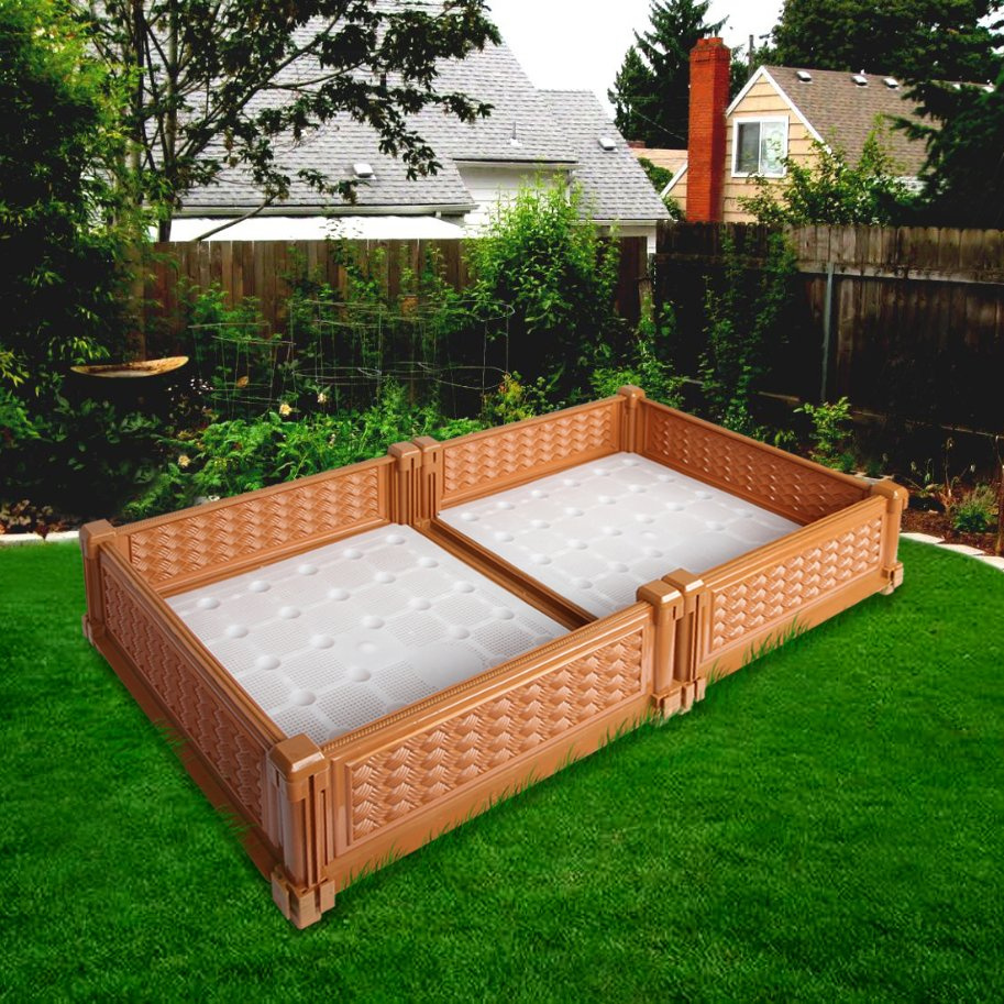 Expandable Vegetable Planter with Flower Garden Pot Raised Garden Bed