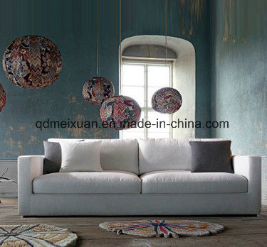 The Nordic Contracted Small Family Feather Cloth Art Sofa Sofa Can Unpick and Wash Cloth Art Sofa a Combination (M-X3480)
