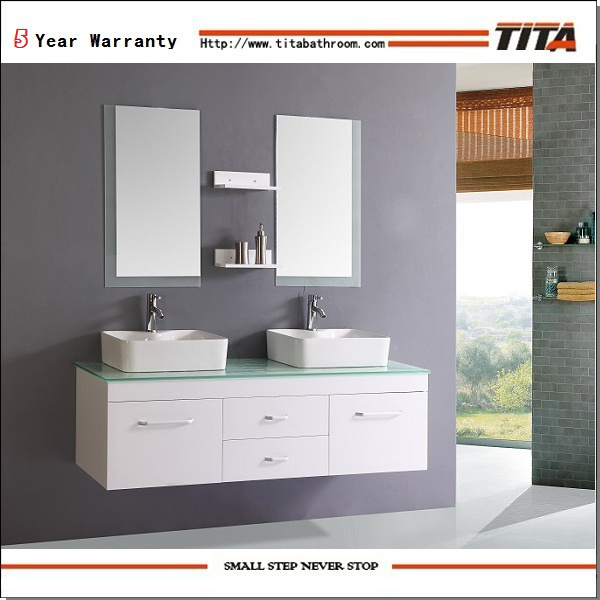 Europe Bathroom Vanity/Glossy Bathroom Vanity/MDF Bathroom Vanity (TH8501)