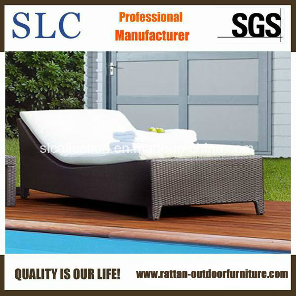 Rattan Sunbed Lounge/Patio Loungers/Rattan Set Model (SC-B1078-3)