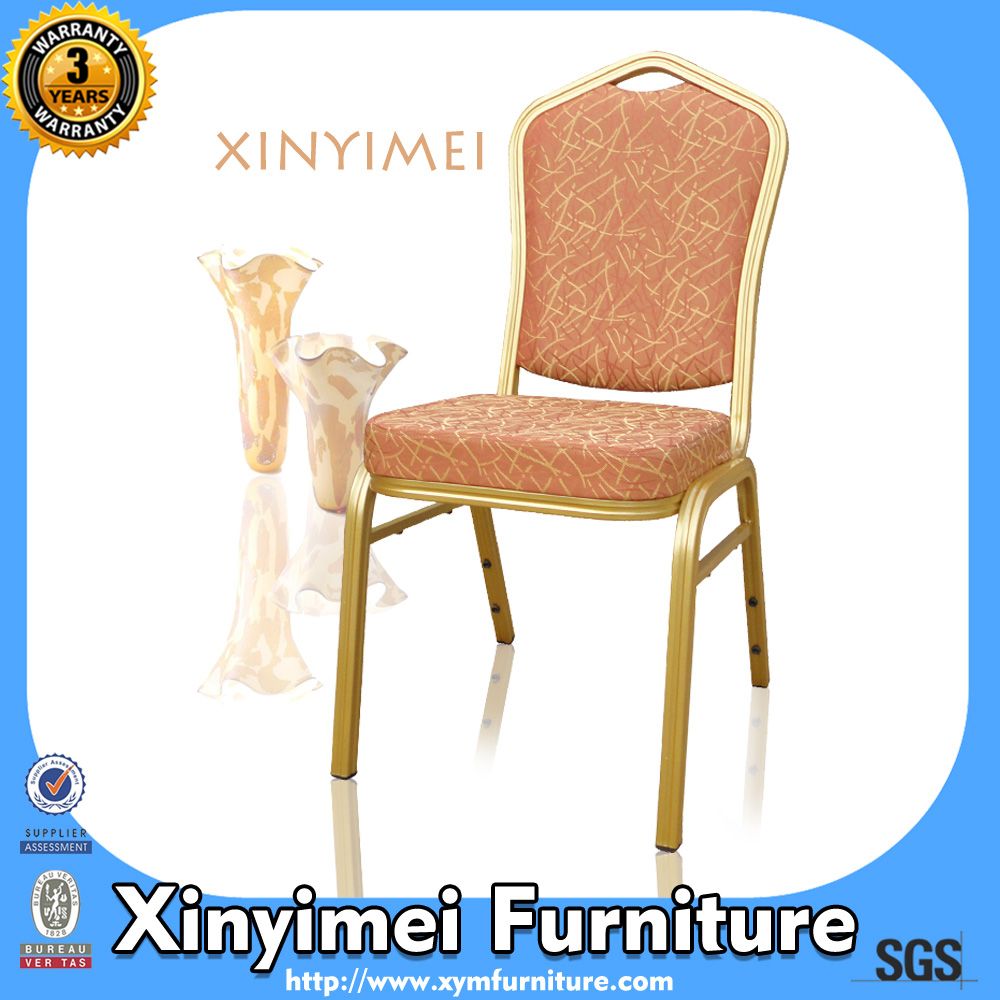 Cheap Metal Stackable Hotel Dining Room Chairs (XYM-L18)