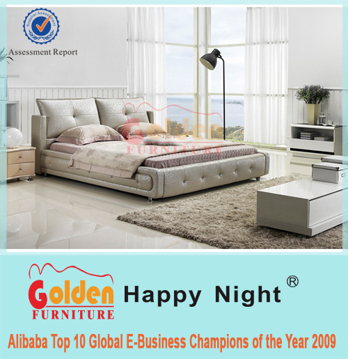 Wood Double Bed Designs with Box G983