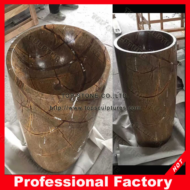 Polishing Granite/Marble Stone Basin/Sink for Bathroom, Kitchen, Hotel
