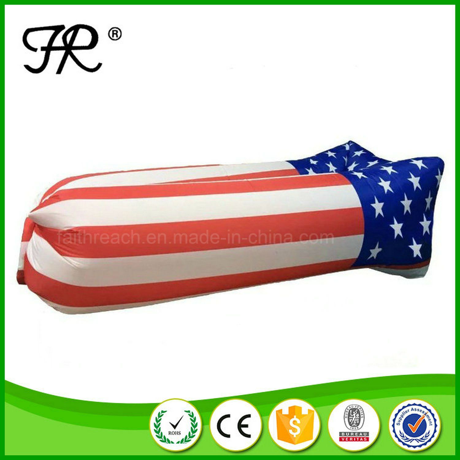 2017 New Inflatable Sofa Lazy Air Sleeping Bed