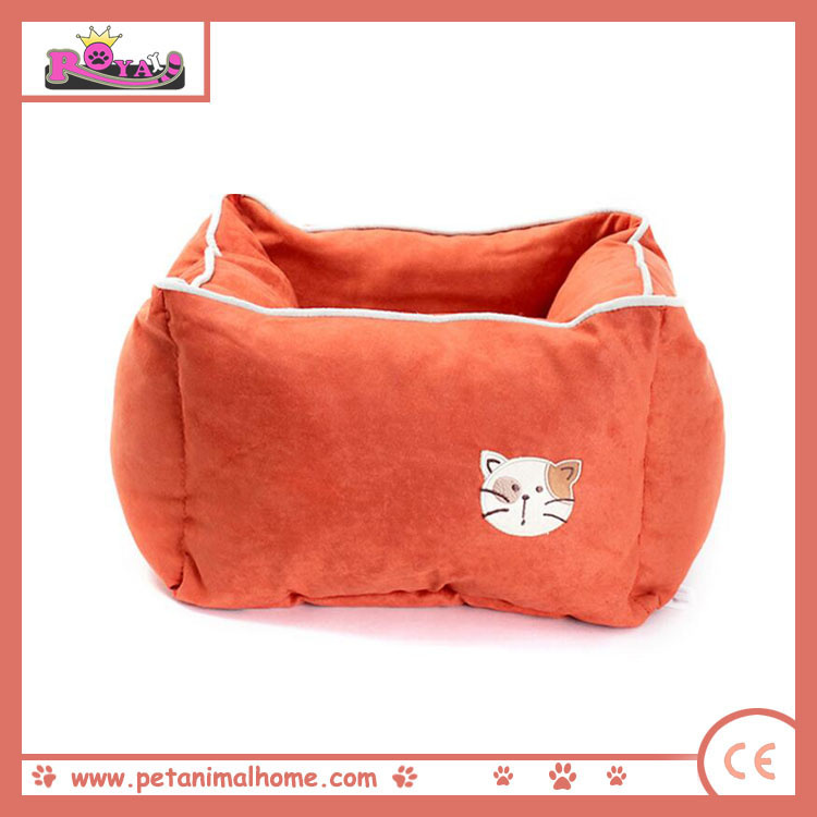 Cute Cartoon Pet Bed in 5 Colors (Orange)