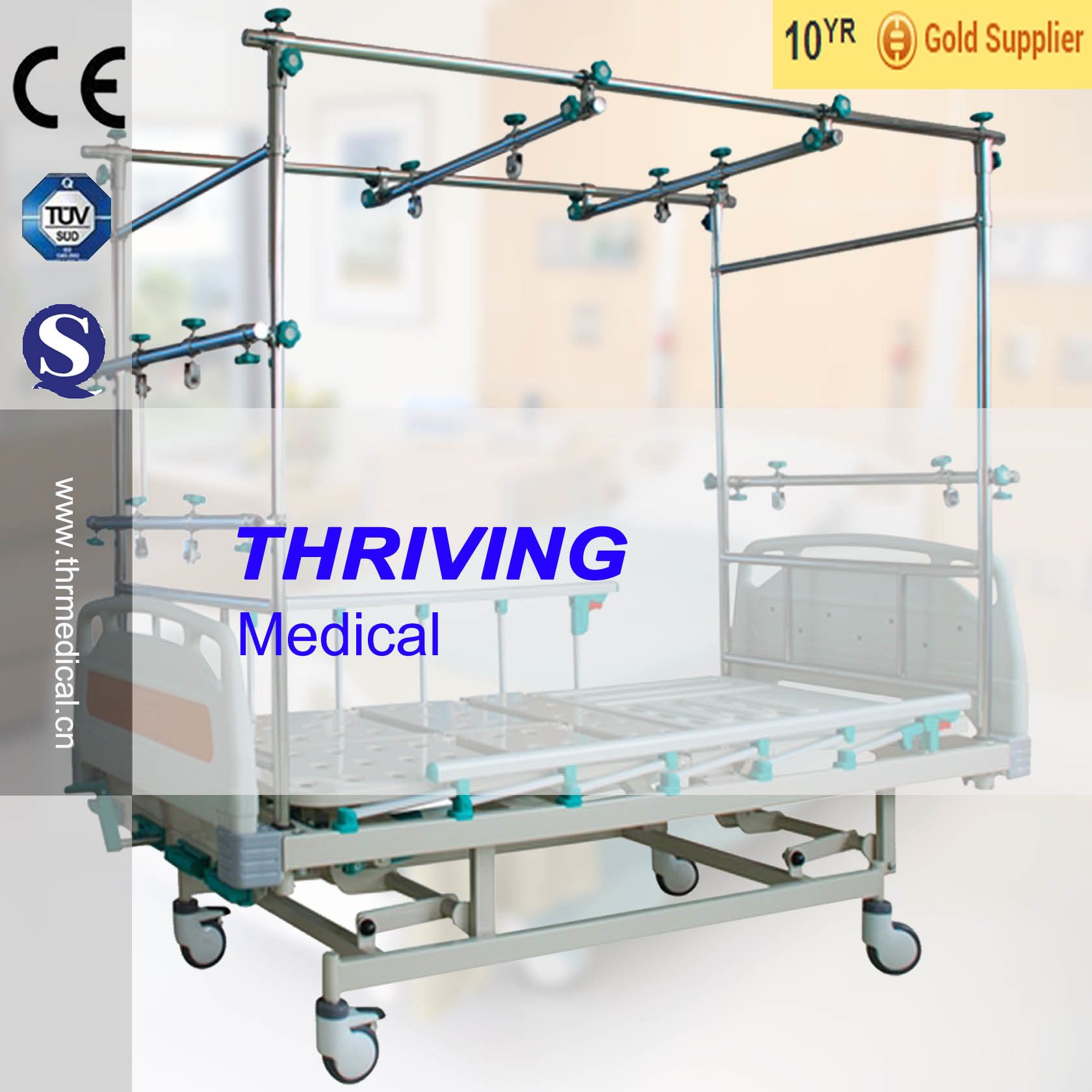 Four Cranks High Quality Orthopedic Traction Bed (THR-TB003)