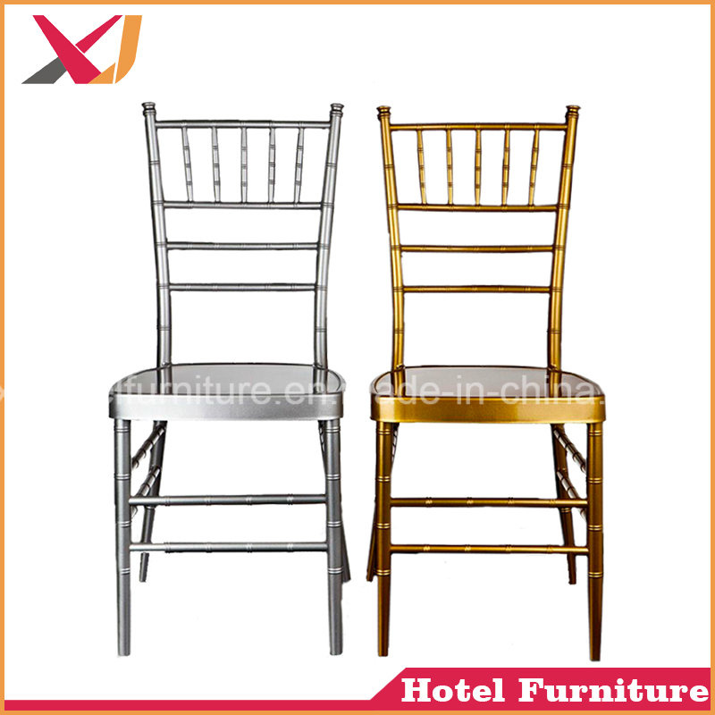 High Quality Wedding Used Metal Aluminum Acrylic Chiavari Chair for Sale