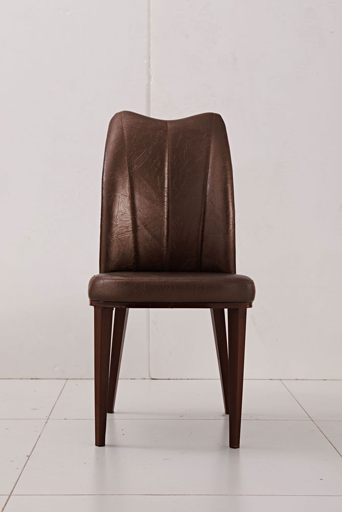 Classcial High Quality PU Cover & Metal Frame Dining Chair