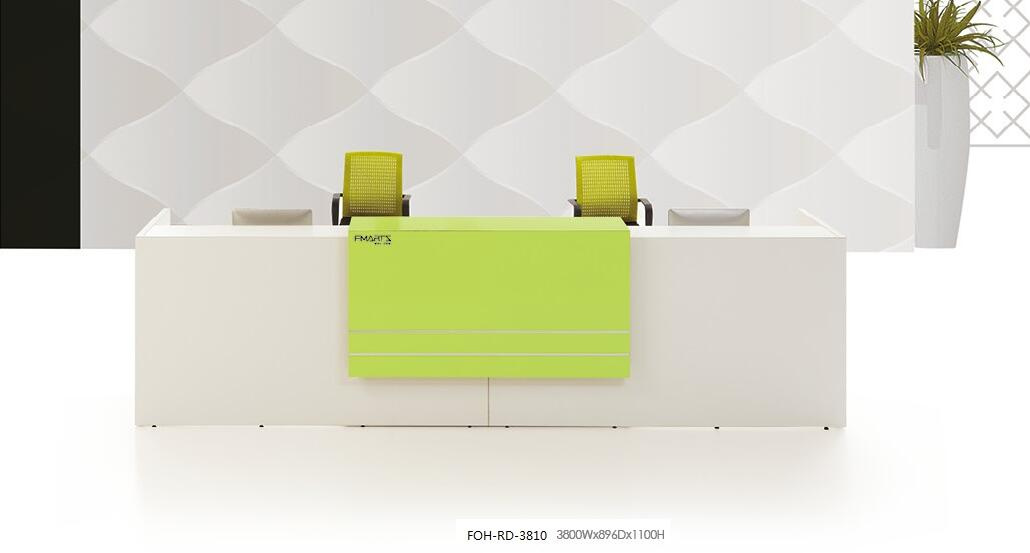 White High Quality Cheap Reception Desk for Beauty Salon Foh-Rd-3810