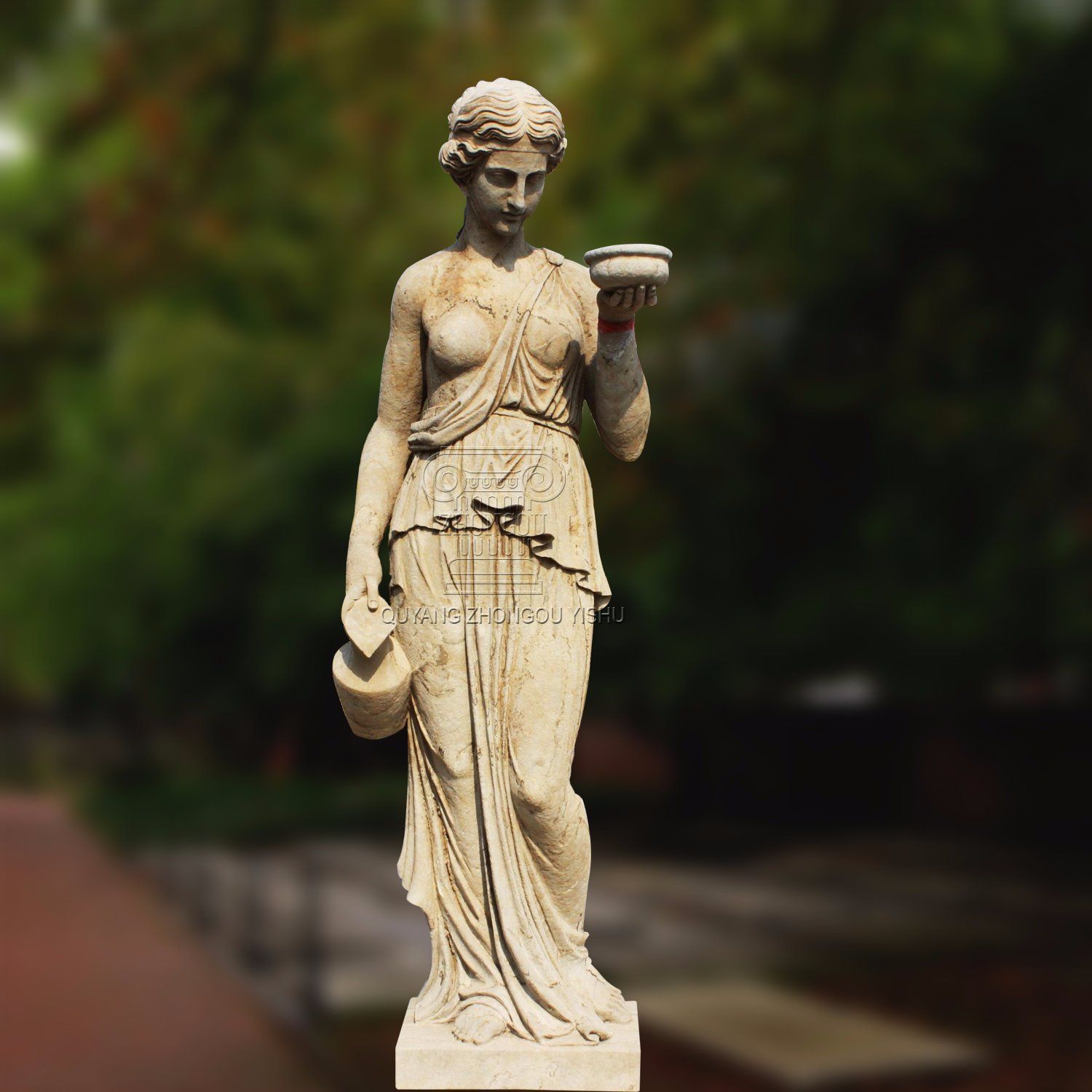 Marble Statue of Hebe Antique Sculpture T-3201
