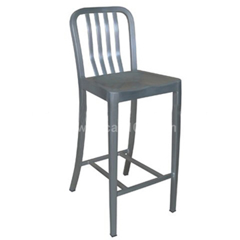 Replica Emaes Hotel Cast Aluminum Navy Bar Chair (DC-06103)