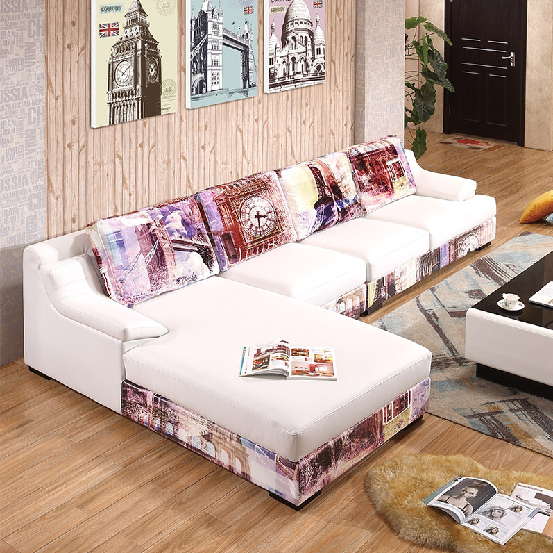 2016 Latest New Design Modern Simple Wooden Sofa Set Design