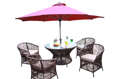 Leisure Rattan Table Outdoor Furniture-136