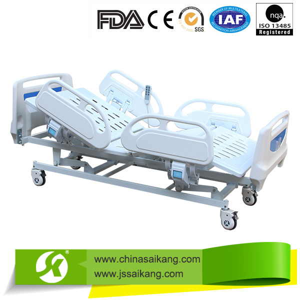 Standard Automatic Promotional Electric Hospital Bed with Side Rails