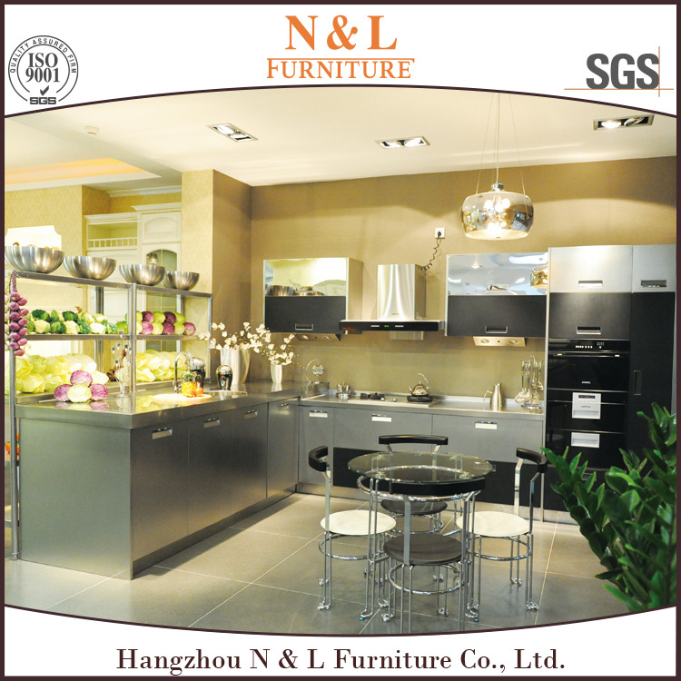Modern Stainless Steel Cabinet Metal Outdoor Kitchen Cabinet