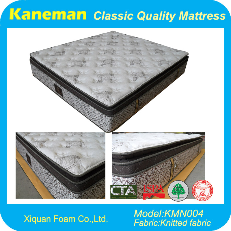 2017 Furniture Double Pocket Spring Mattress (KMN004)