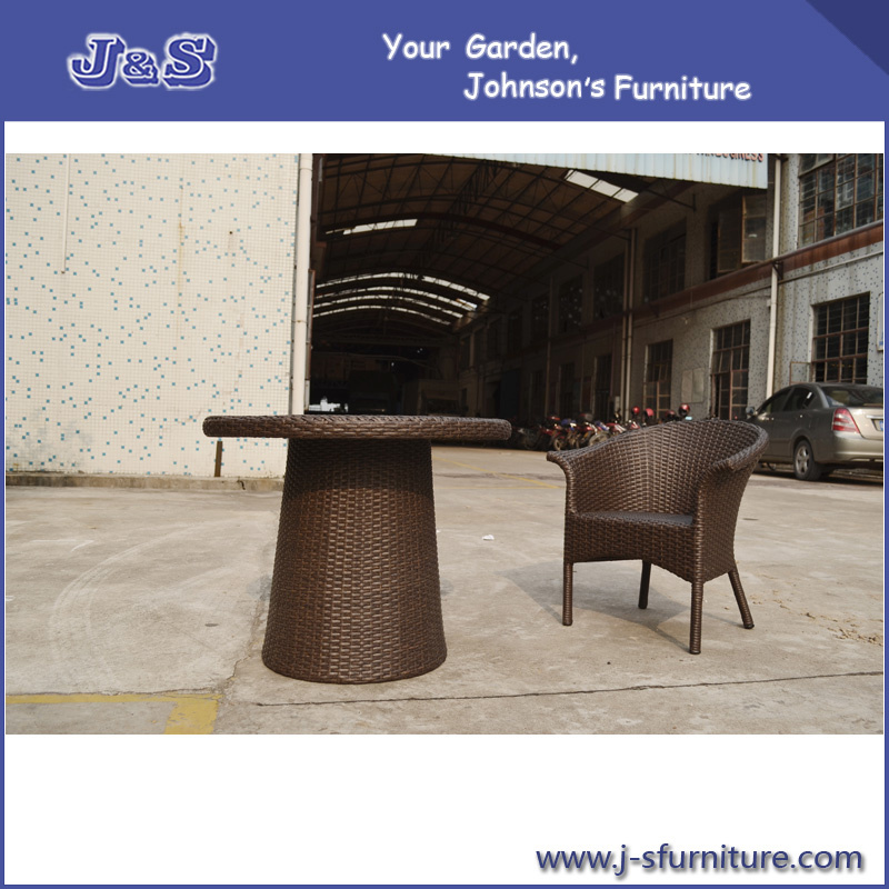 Miniature Outdoor Patio Rattan Furniture - Garden Wicker Chair Set (J237-A)