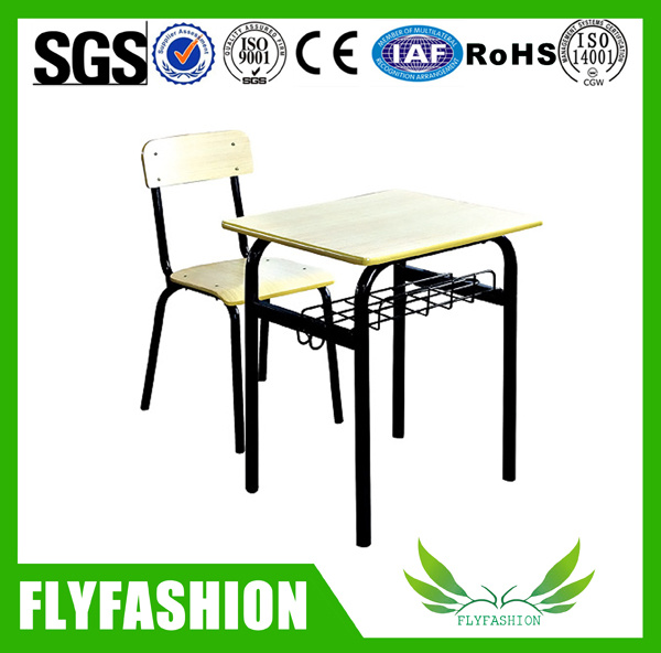 Wood Classroom Furniture Study Desk and Chair (SF-85S)