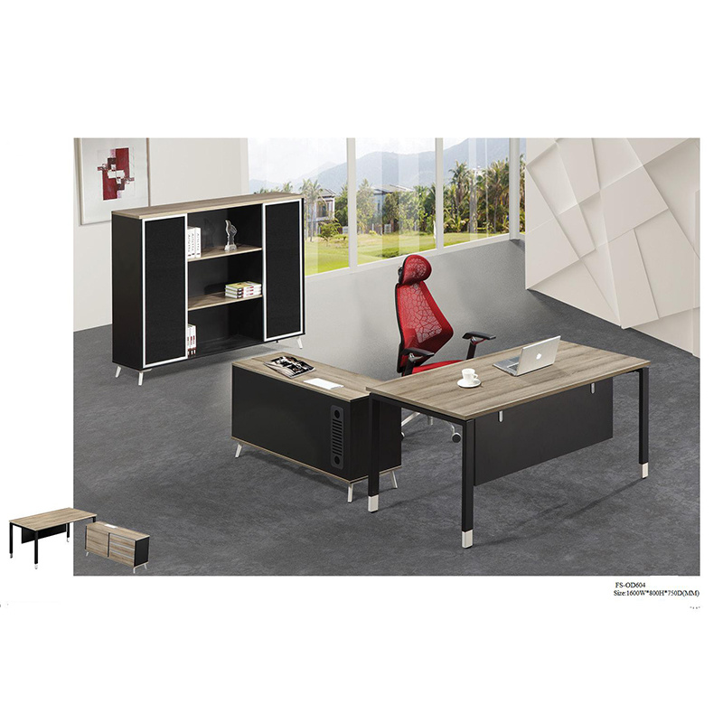 High Quality Luxury Wooden Executive Office Boss Desk (FS-OD604)