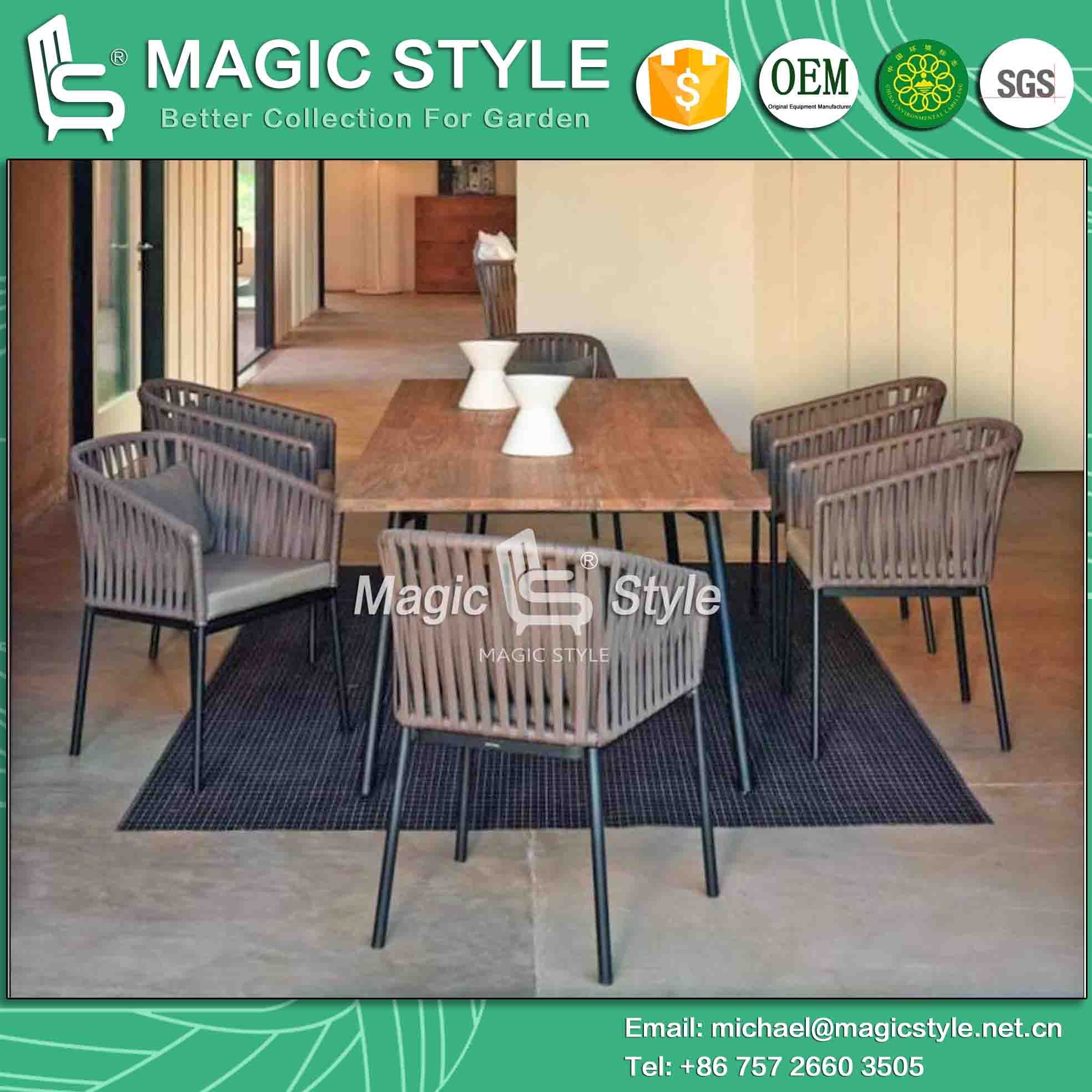 Bandage Chair Stripe Chair Tape Weaving Chair New Design Chair (Magic Style)