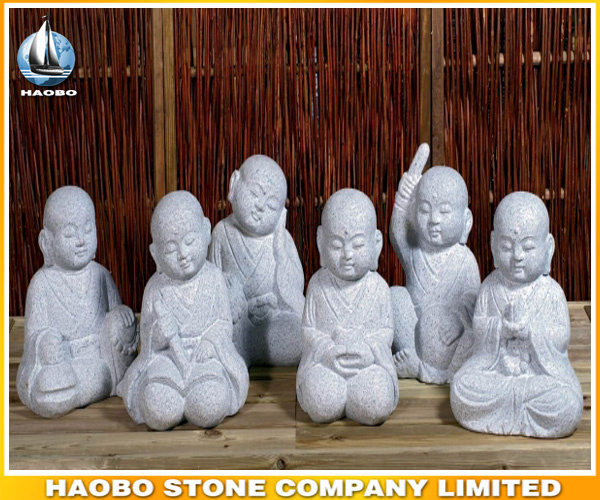 Shaolin Monk Statue Stone