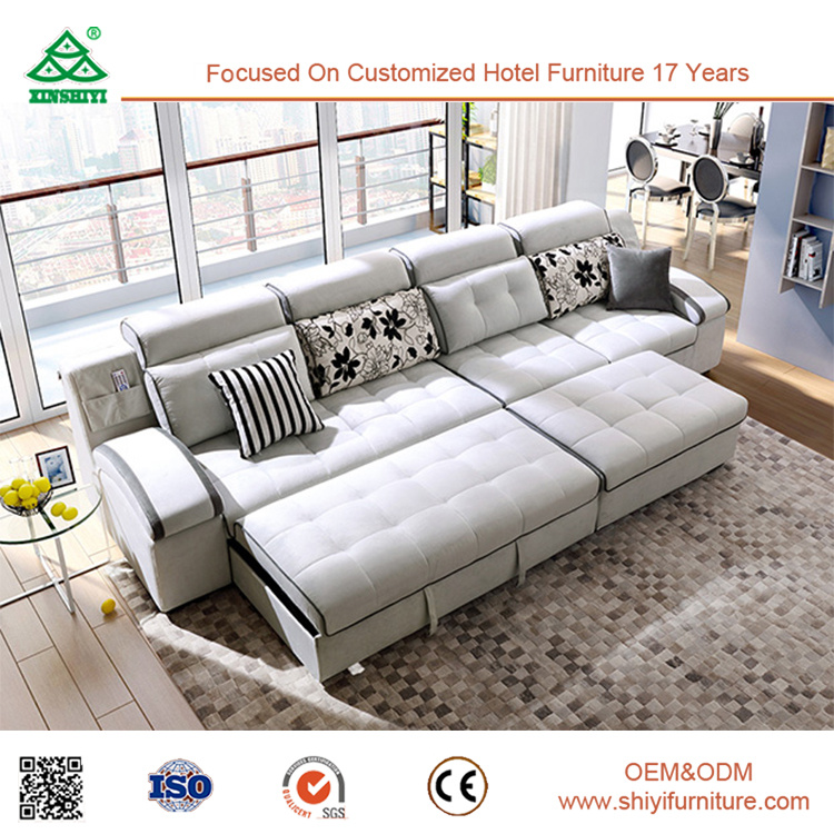 Living Room Artdeco Wooden Sofa Three Seater Furniture