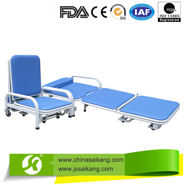 FDA Certification Economic Hospital Accompany Sleeping Chair