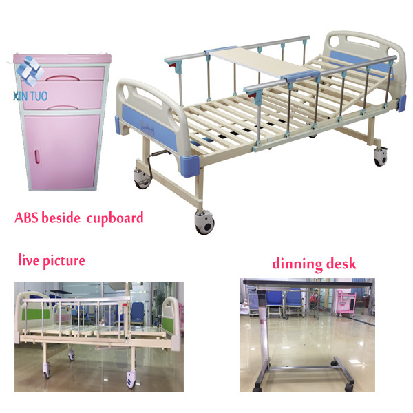 Manufacturer Medical Equipments Manual 2 Functions Manual Hospital Bed