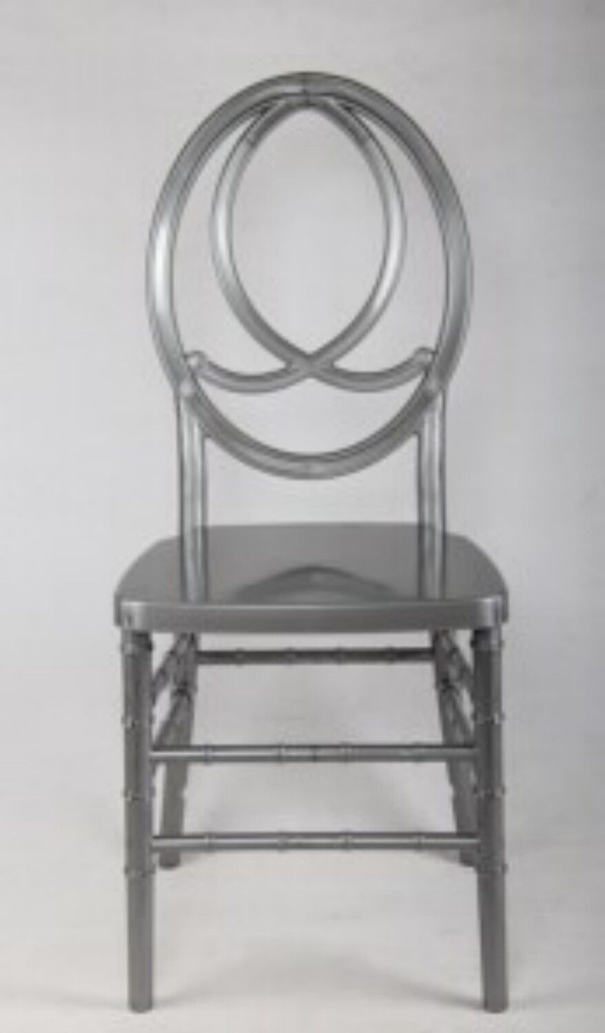 High Quality Silver Resin Party Wedding Plastic Phoenix Chair