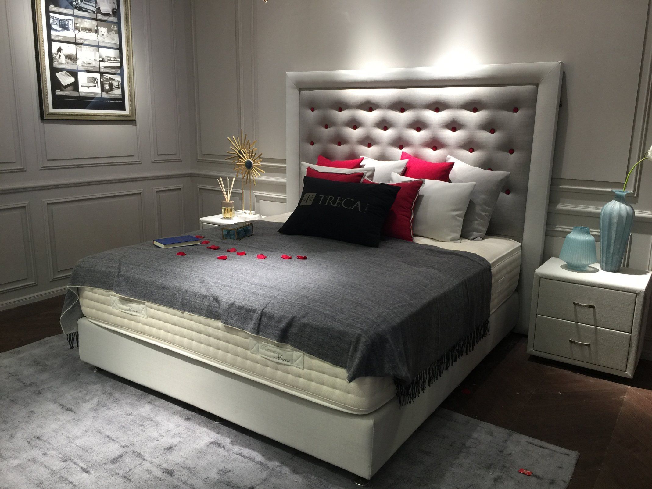 Nordic Simple Nordic Cloth Art Bed Home Furniture