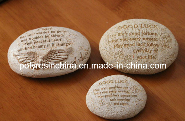 Polyresin Small Size Stone, Resin Mini Stone Crafts for Ornament
