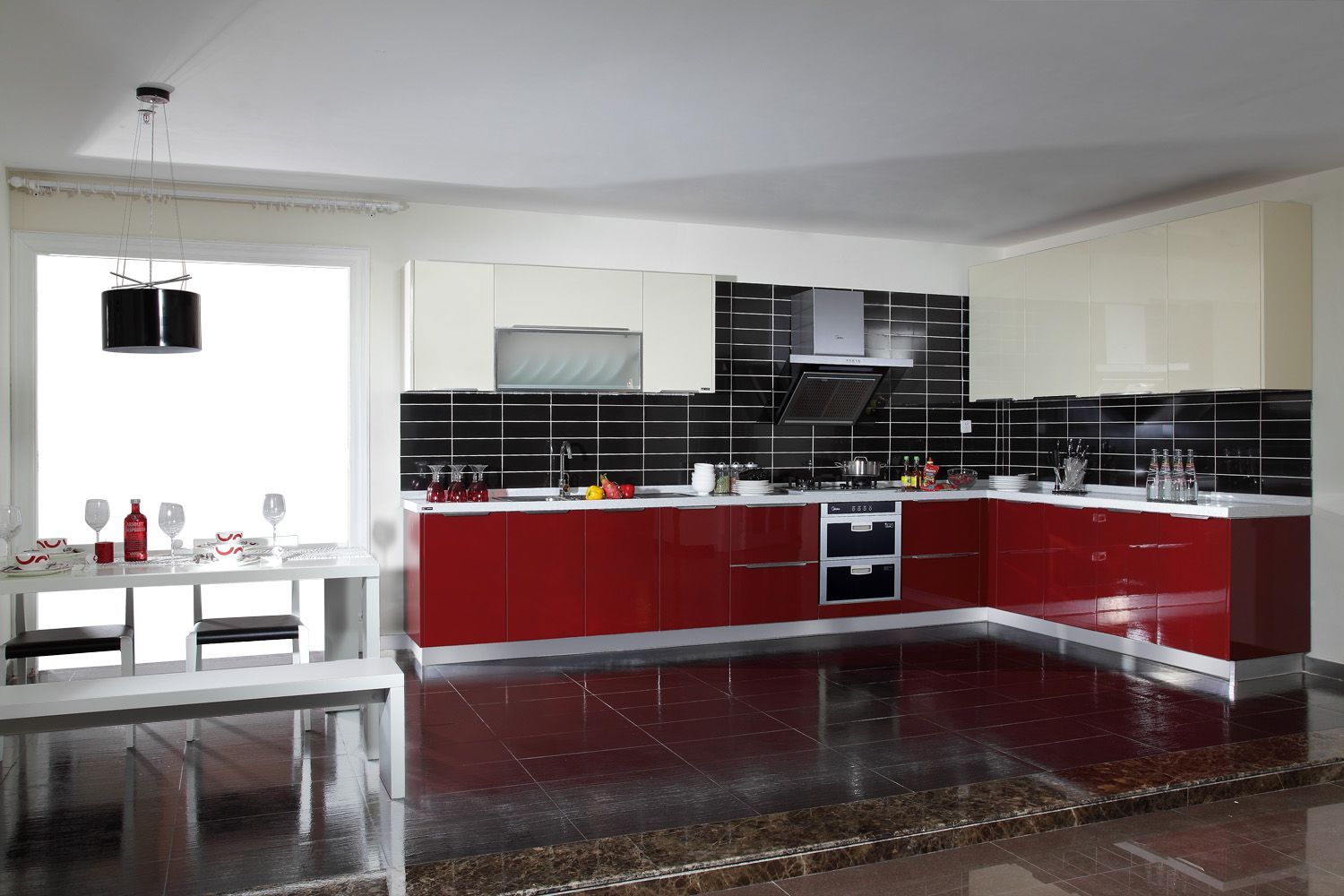 Kitchen Furniture From Demet Acrylic Sheet (zv-028)