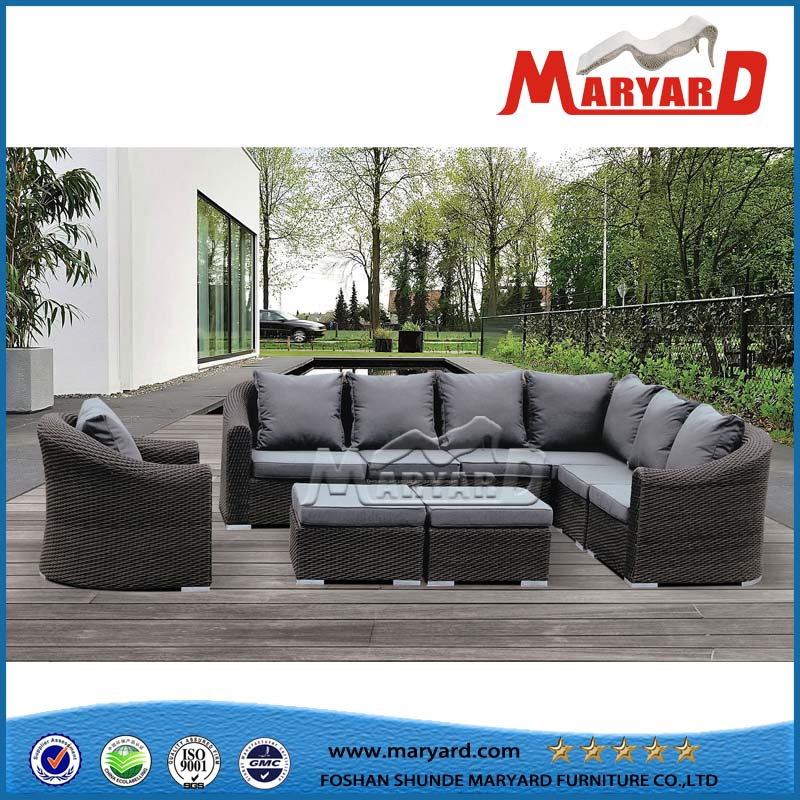 Patio Rattan Sofa Set for Meeting