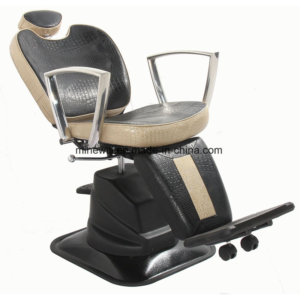 Contrast Color Barber Chair Royal Demeanor Salon Equipment Chair